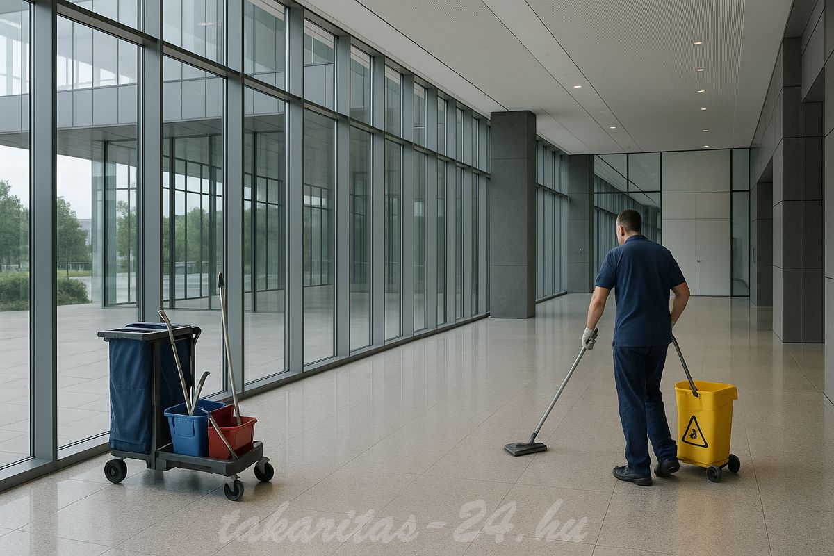 Irodaház takarítás